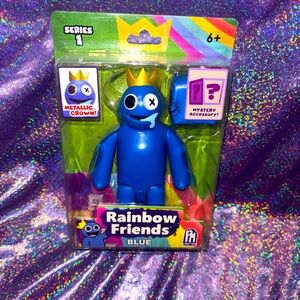 Rainbow Friends BLUE Posable Figure